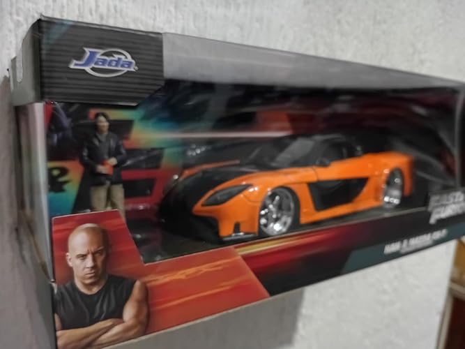 Fast & Furious 1:24 1995 Mazda RX-7 Widebody Die-cast Car w/Han's