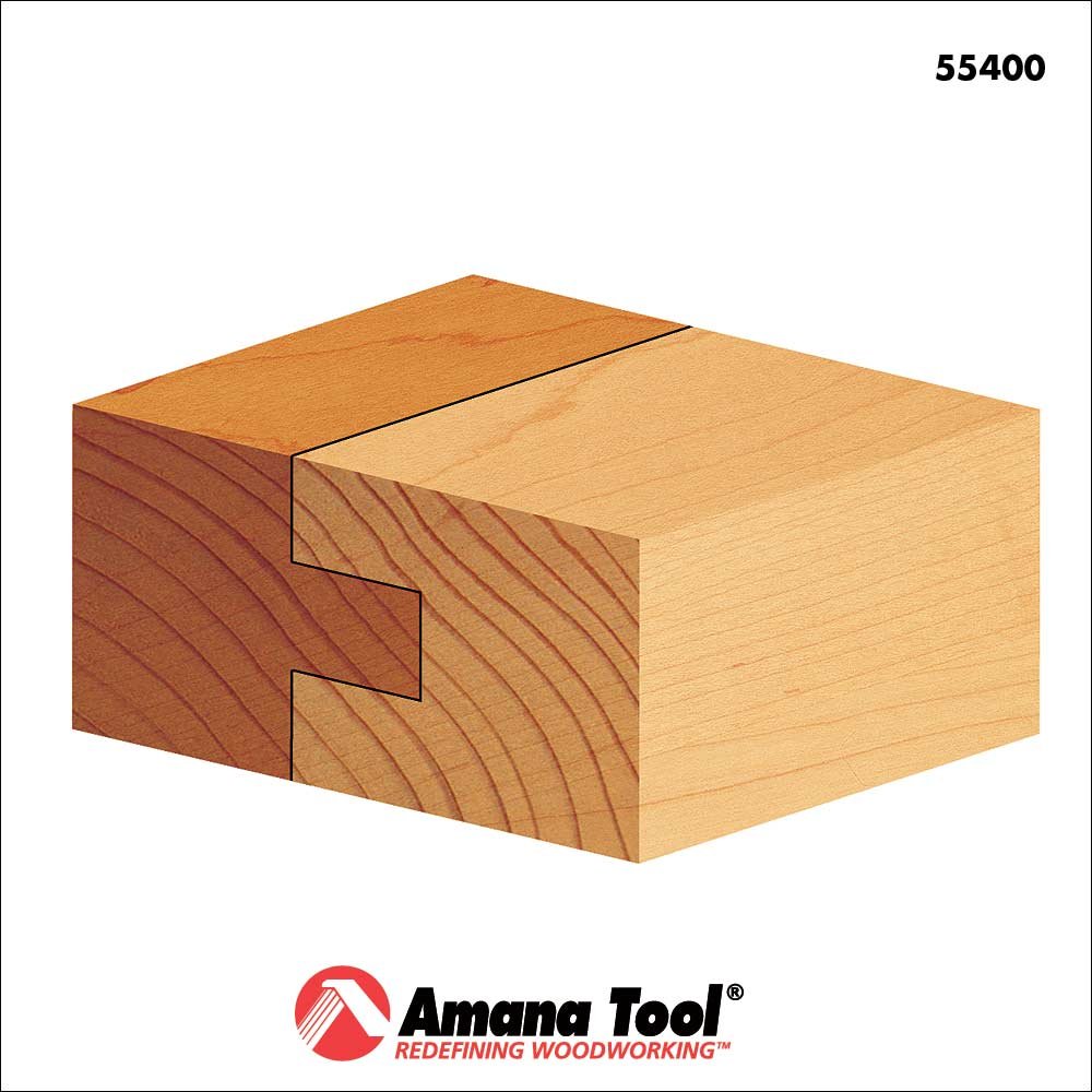 Amana Tool - 55400 Carbide Tipped Tongue & Groove 3/8 Kerf x 1-5/8 Dia x 3/4 x 1/2" Sh