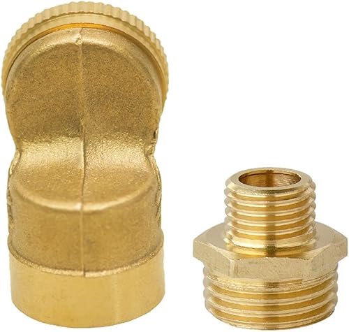 Miniatura 6 de Feelers Boquilla de pulverización de latón, 12 pulgada BSPF 1 agujero atomizador rociadores de jardín sistema de riego agrícola adaptador de montaje