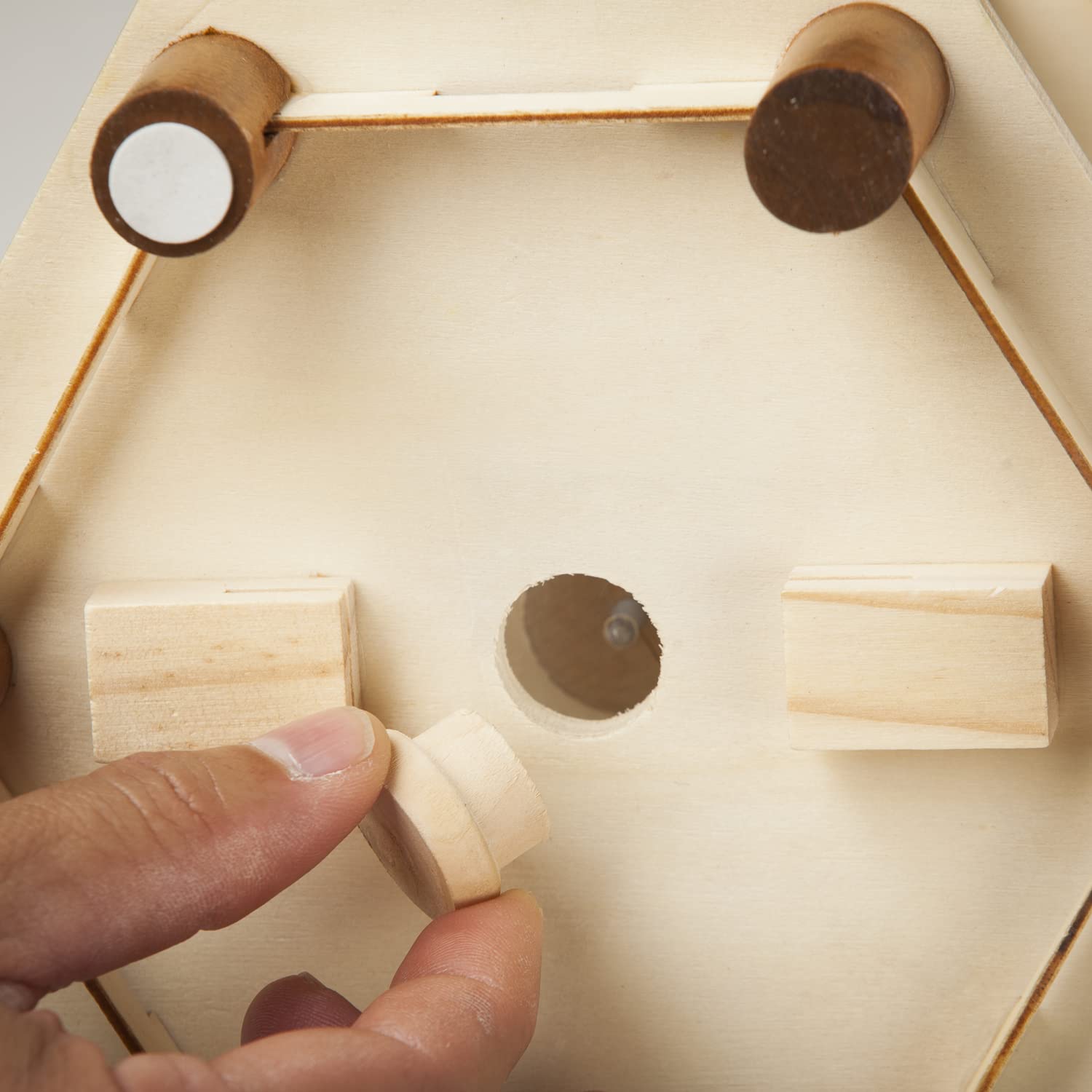 USA SUPREME 21 pc Full Repair Parts and Replacement Kit for German Christmas Pyramid Carousels and Christmas Windmill-12 Fans, 6 Candle Holders, Fan Blades Holder and Nub.