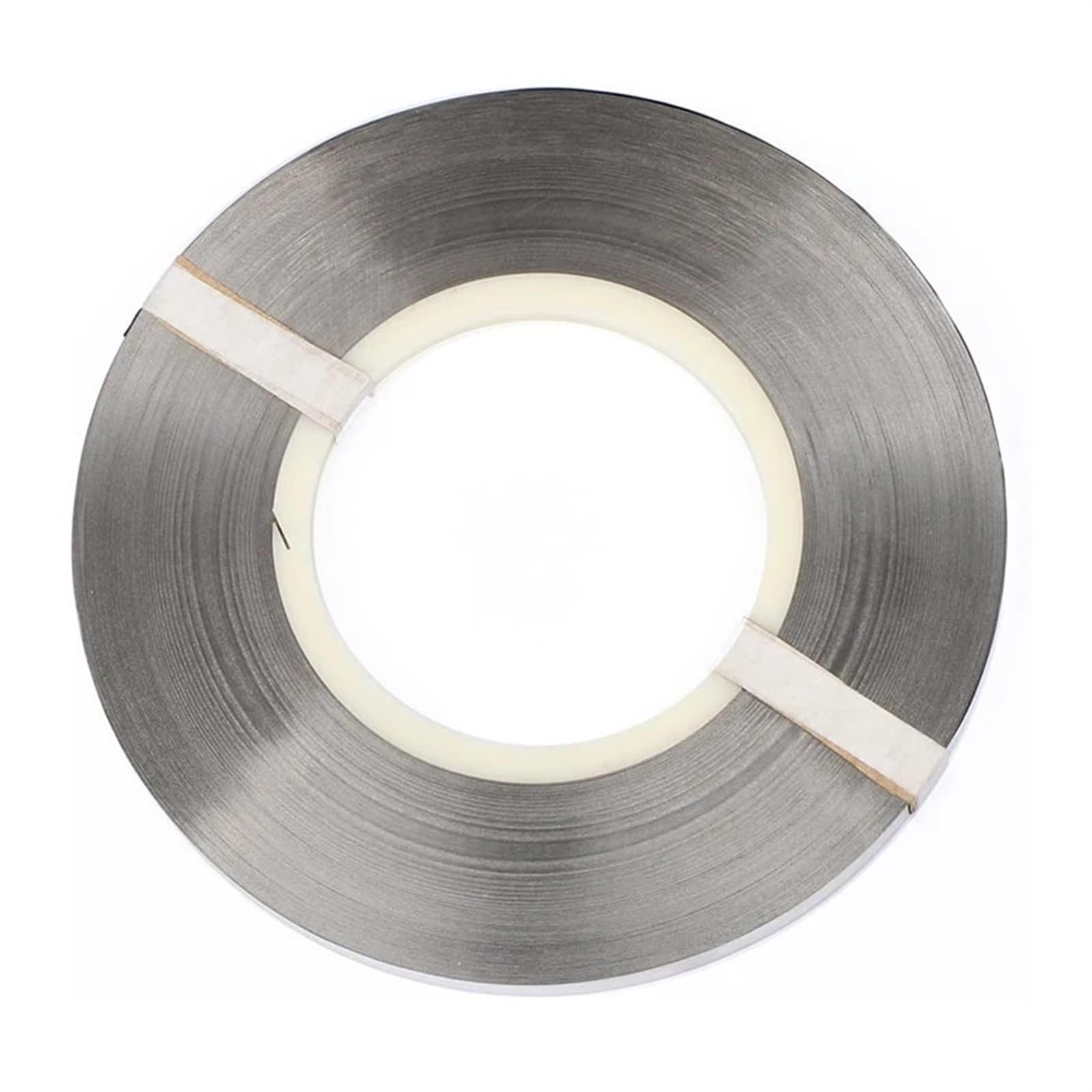 Nastro di acciaio nichelato, Striscia d'acciaio nichelata for la saldatura di rotoli da 1 kg 0,1-0,2 mm x 4-20(1kg 0.12x10mm)
