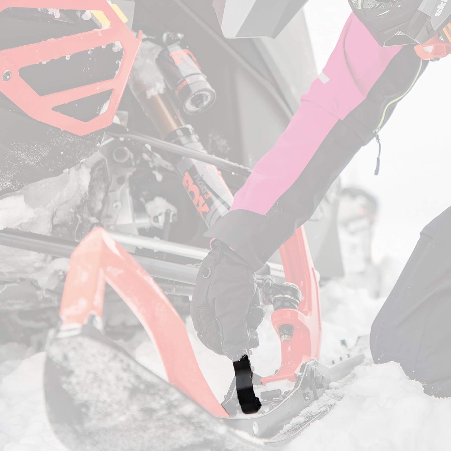 Ski-Doo New OEM, DS Tool-Less Rapid Adjust Ski Stance - Sold In Pairs, 860201619