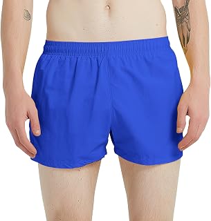 LindoMaker Mens Workout Shorts Elasticated Waist Quick Dry Gym Running Shorts Slim Fit Bodybuiding Shorts Summer Walking Shorts with Pockets