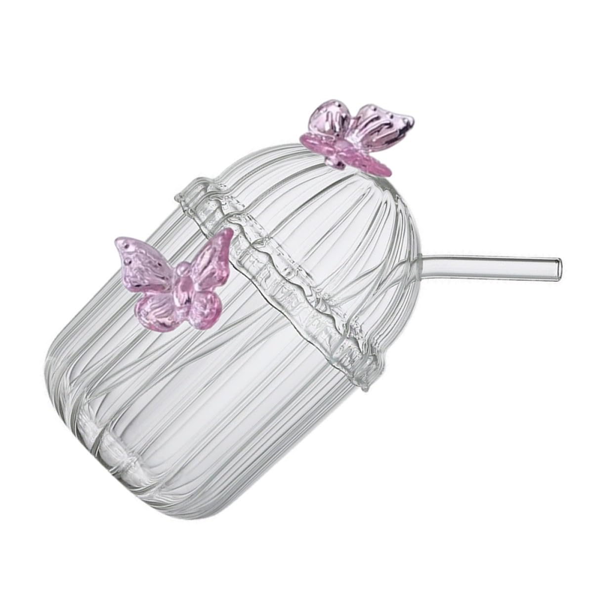 Gobelet réutilisable transparent de 400 ml pour café glacé à la maison