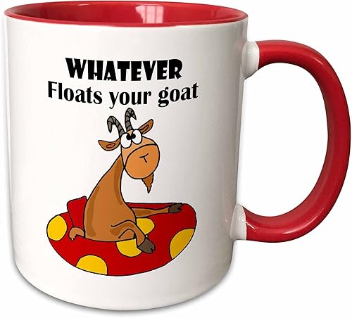 3dRose mug_200085_5 - Taza, color rojo, 11 oz