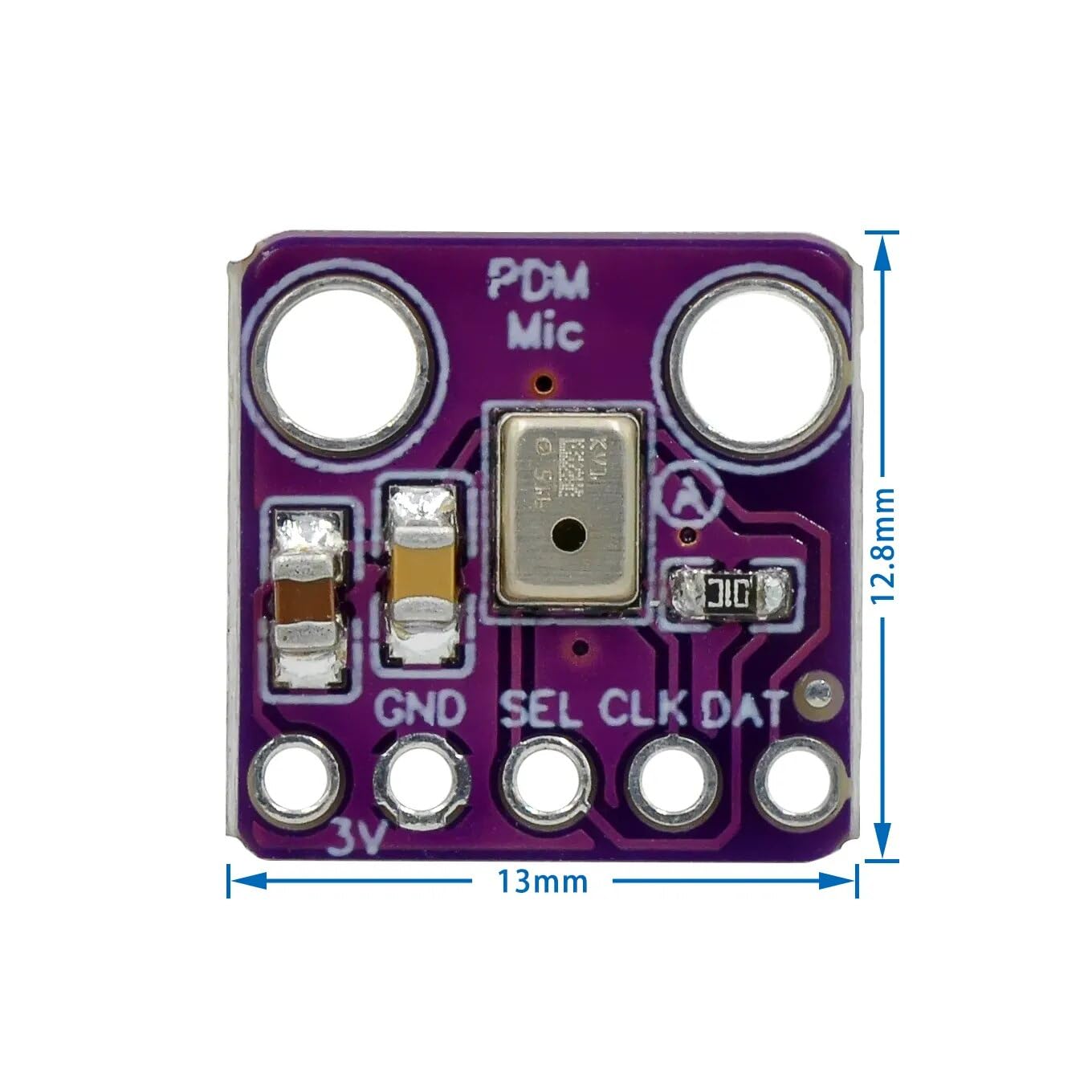 2 pz moduli microfono omnidirezionale MEMS digitali PDM MP34DT01