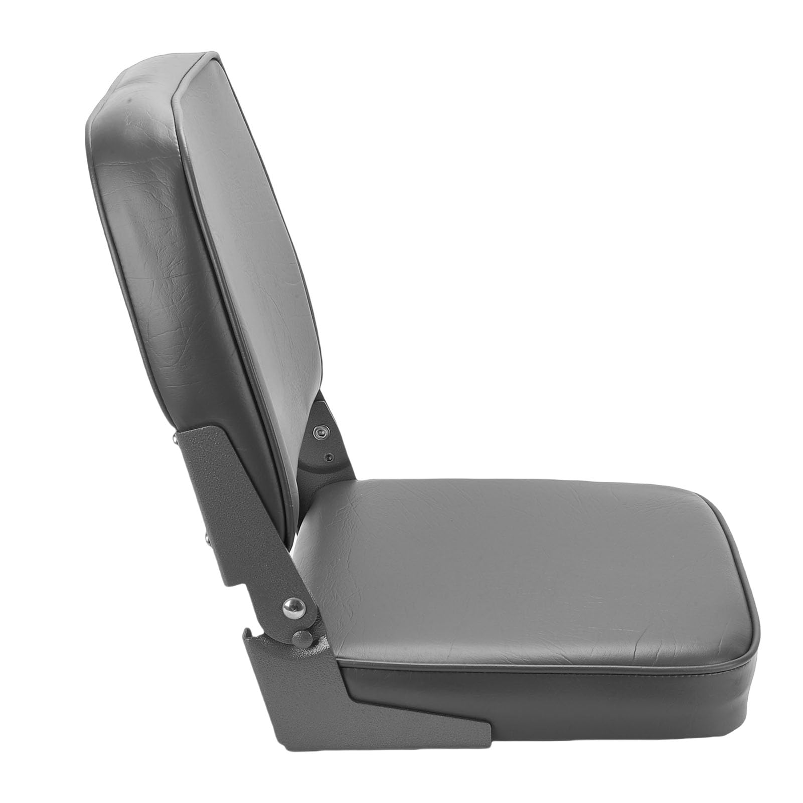 Domary Low Back Folding Boat Seat with Thicken Foam for Fishing and