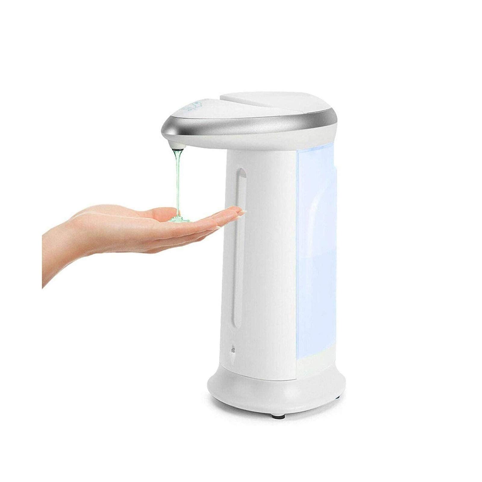 Distributore di Sapone Automatico, distributore di Sapone a Mano Liquido, distributore di sanitizer Manuale Senza Tocco, controsoffitto da 13,5 oz, distributore di Sapone Elettrico Senza Tocco