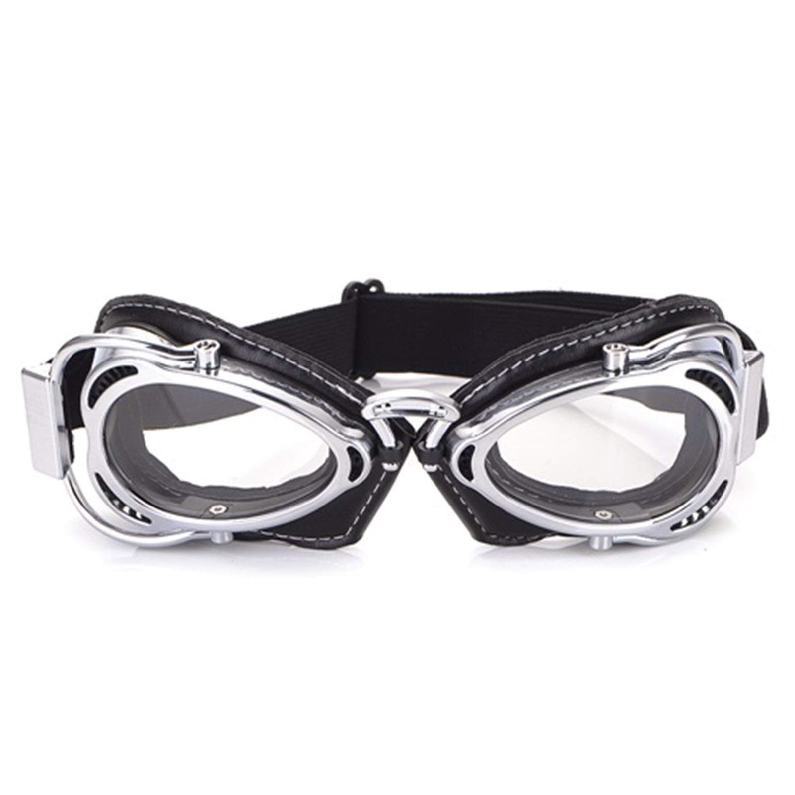 Okulary motocyklowe MTB - Wielokolorowe okulary ochronne do jazdy na skuterze, motocrossie i w terenie, wiatroszczelne i pyłoszczelne