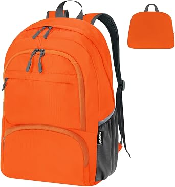 HOLYLUCK 20L lightweight packable Hiking Daypack Foldable Backpack for Men Women Small Travel Outdoor Foldable Shoulder Bag