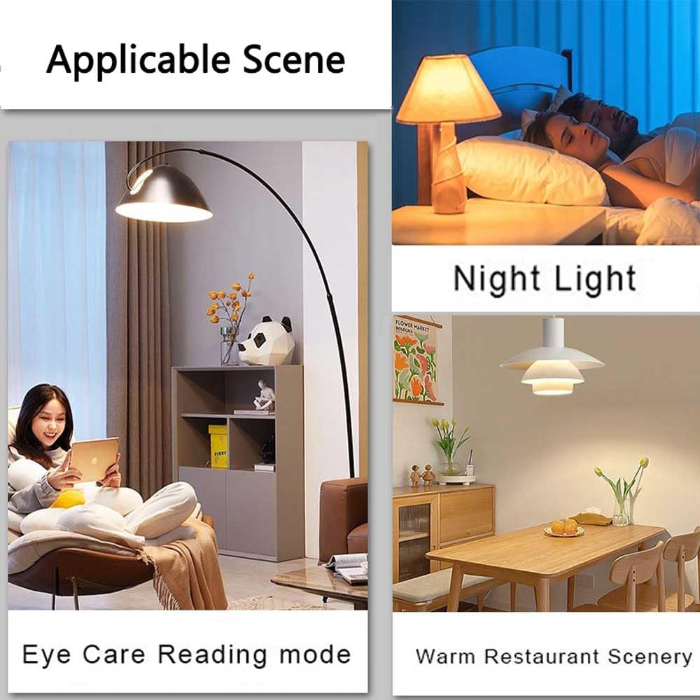 Paquete de 10 bombillas LED de 20 W - Rosca estándar E27, bombilla LED de bajo consumo no regulable equivalente a 150 W, salida de 2000 lúmenes, lámpara de bajo consumo de 270° para tienda, gar