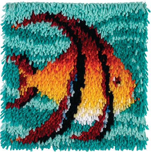 Image of Wonderart Latch Hook Yarn, Angel Fish
