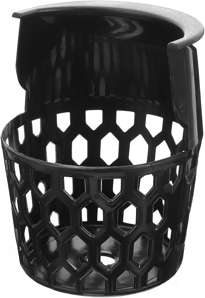 BESTonZON Billiard Basket Drop Ball Net for Pool Table 6.29 Inch Plastic Storage Holder for Billiard Balls Catcher Game Room Accessory