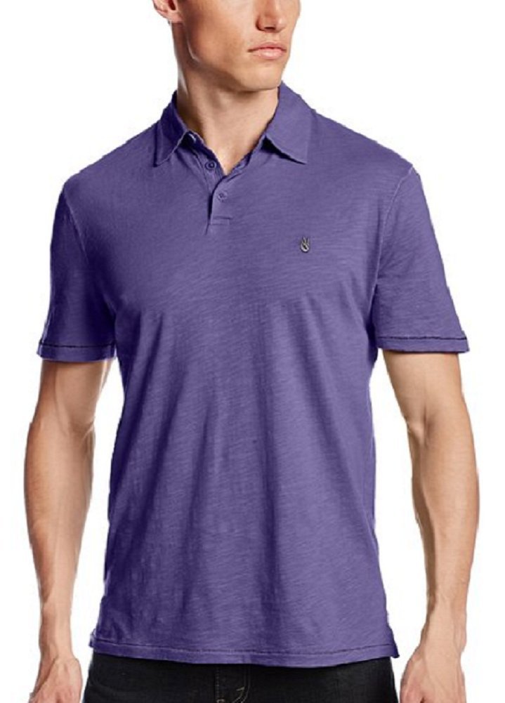 John Varvatos Star USA Men's Peace Sign Polo Shirt