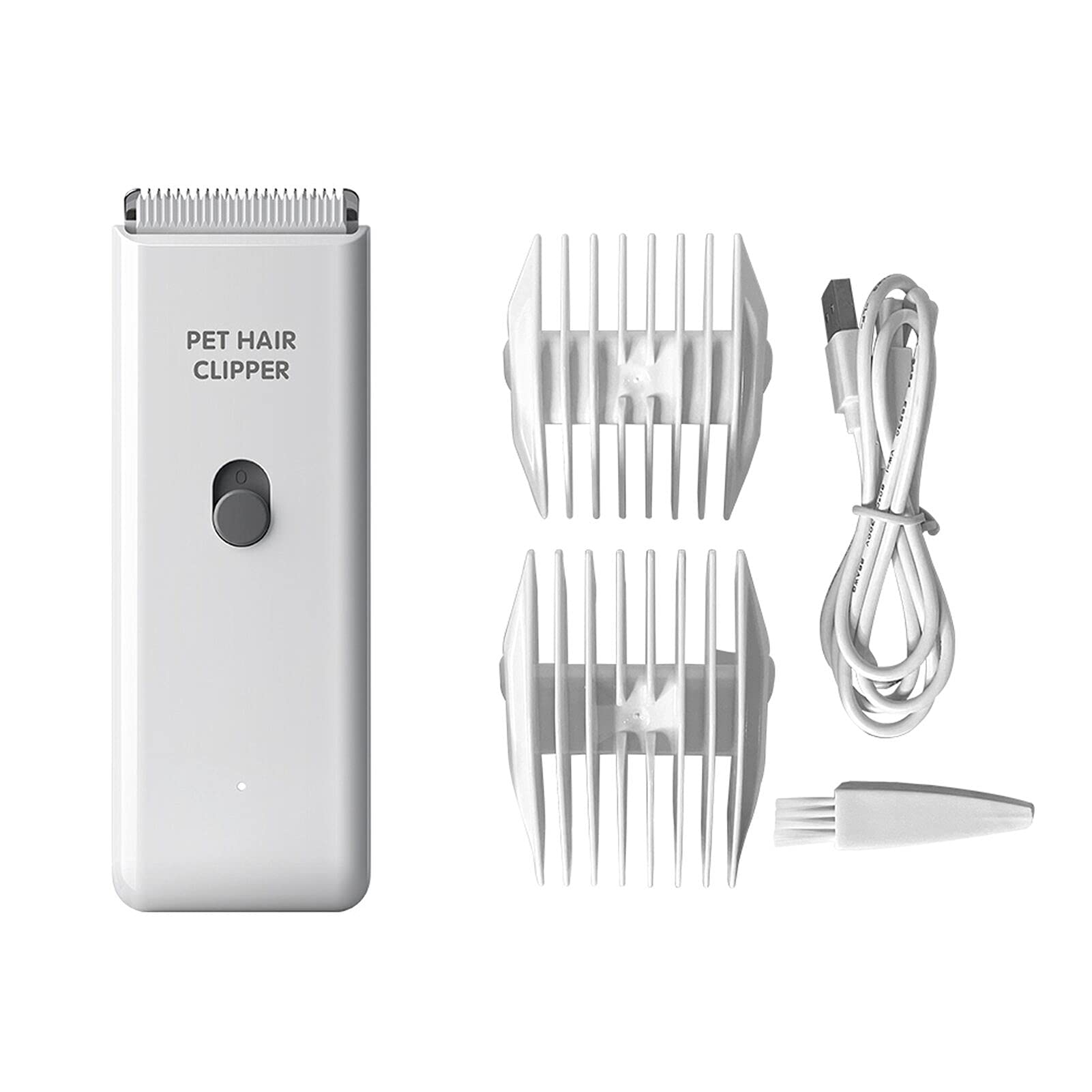 Home Professional Dog Grooming Kit - Low Noise, Waterproof, and Rechargeable Clipper for Dogs and Cats