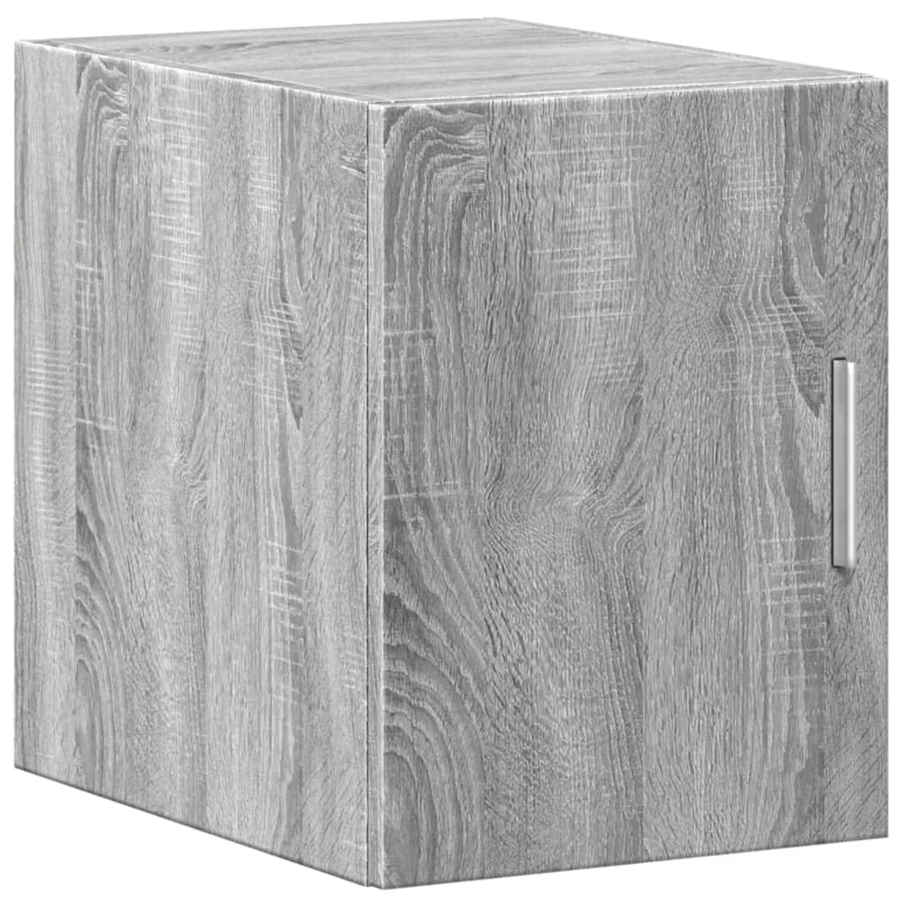 Mobile Alto Sottile Grigio Sonoma 30x42,5x225 cm