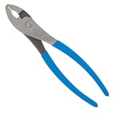 528 8-Inch Slip Joint Pliers&vert;Utility Plier with Wire Cutter&vert;Serrated Jaw Forged from High Carbon Steel for Maximum Grip on Materials&vert;Specially Coated for Rust Prevention&comma;Blue