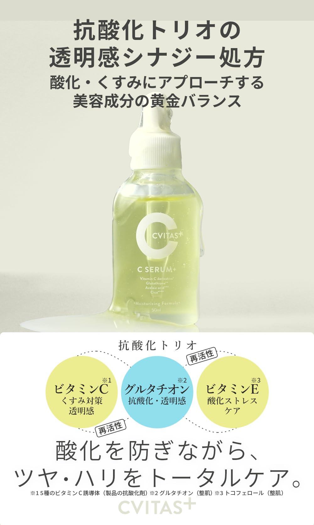 Amazon | 【LDKベスコス2025受賞】 CVITASプラス ビタミンC アゼライン