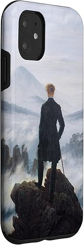 Miniatura 3 de Caspar David Friedrich - Carcasa para iPhone 11, diseño de The Wanderer Above The Sea Of Fog