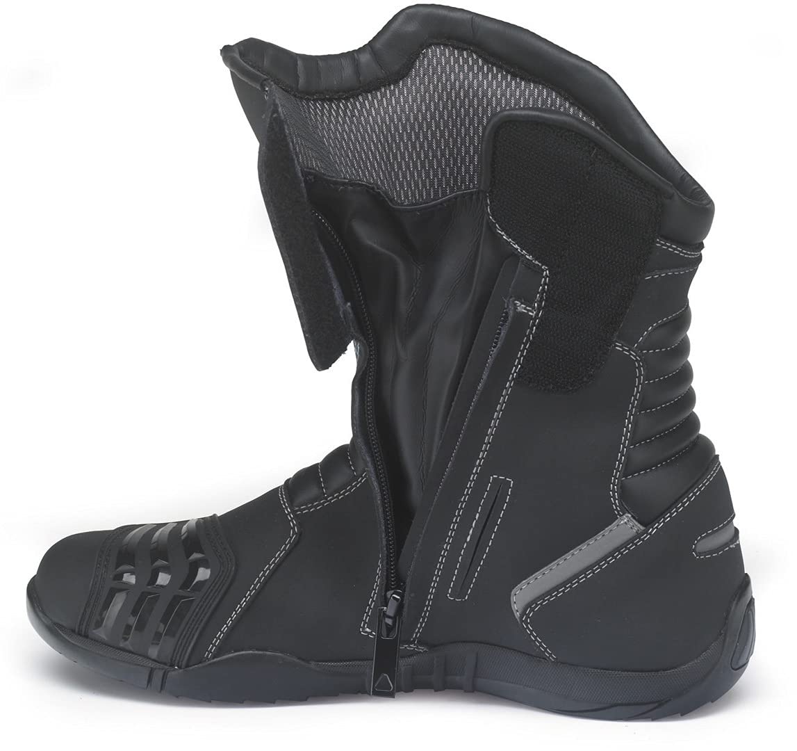 Kochmann Zyklon wasserdichte Motorradstiefel, schwarz, 45
