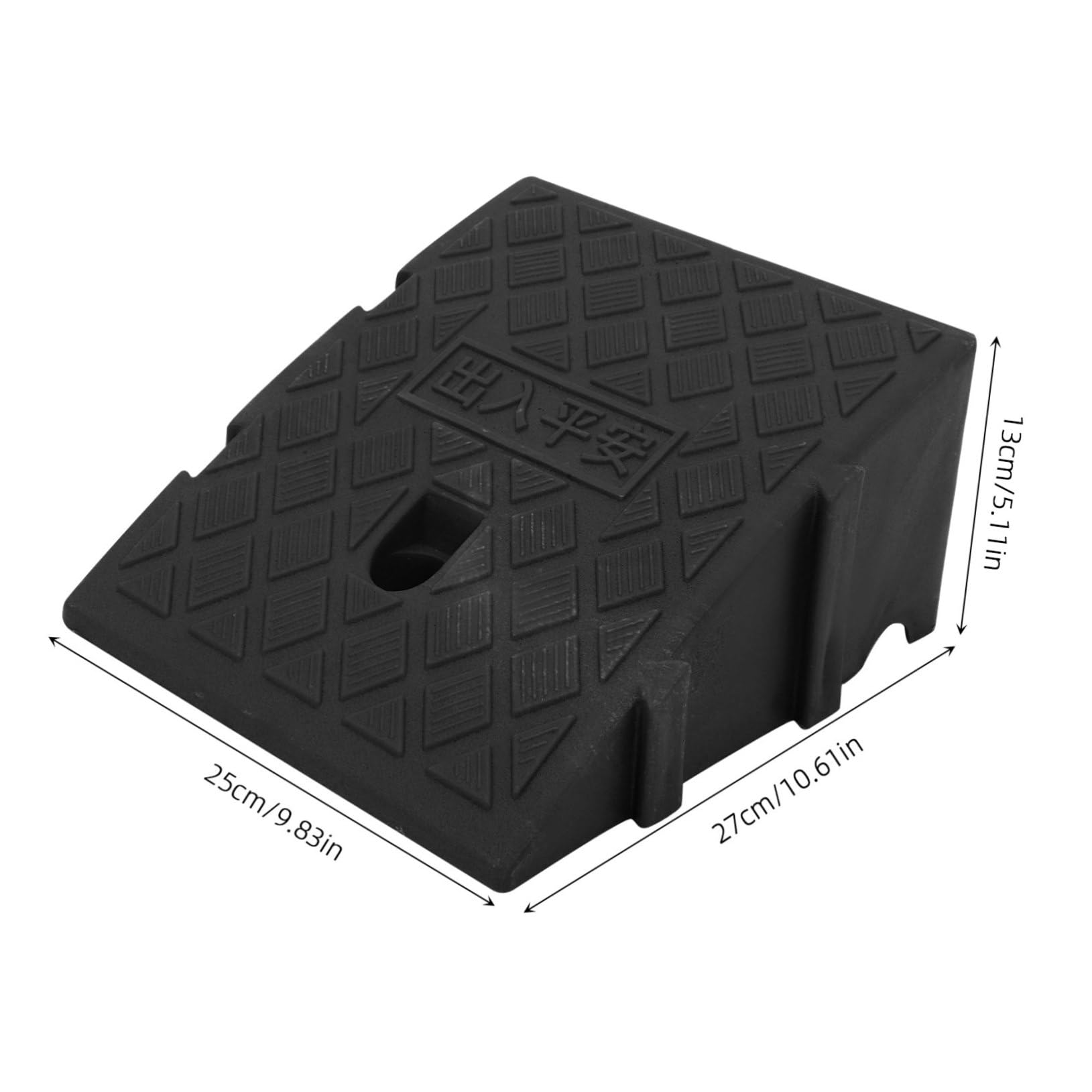 STOBAZA Versatile Curb Ramps for Home Entrance 2pcs Door Ramp Mats for Easy Mobility Access