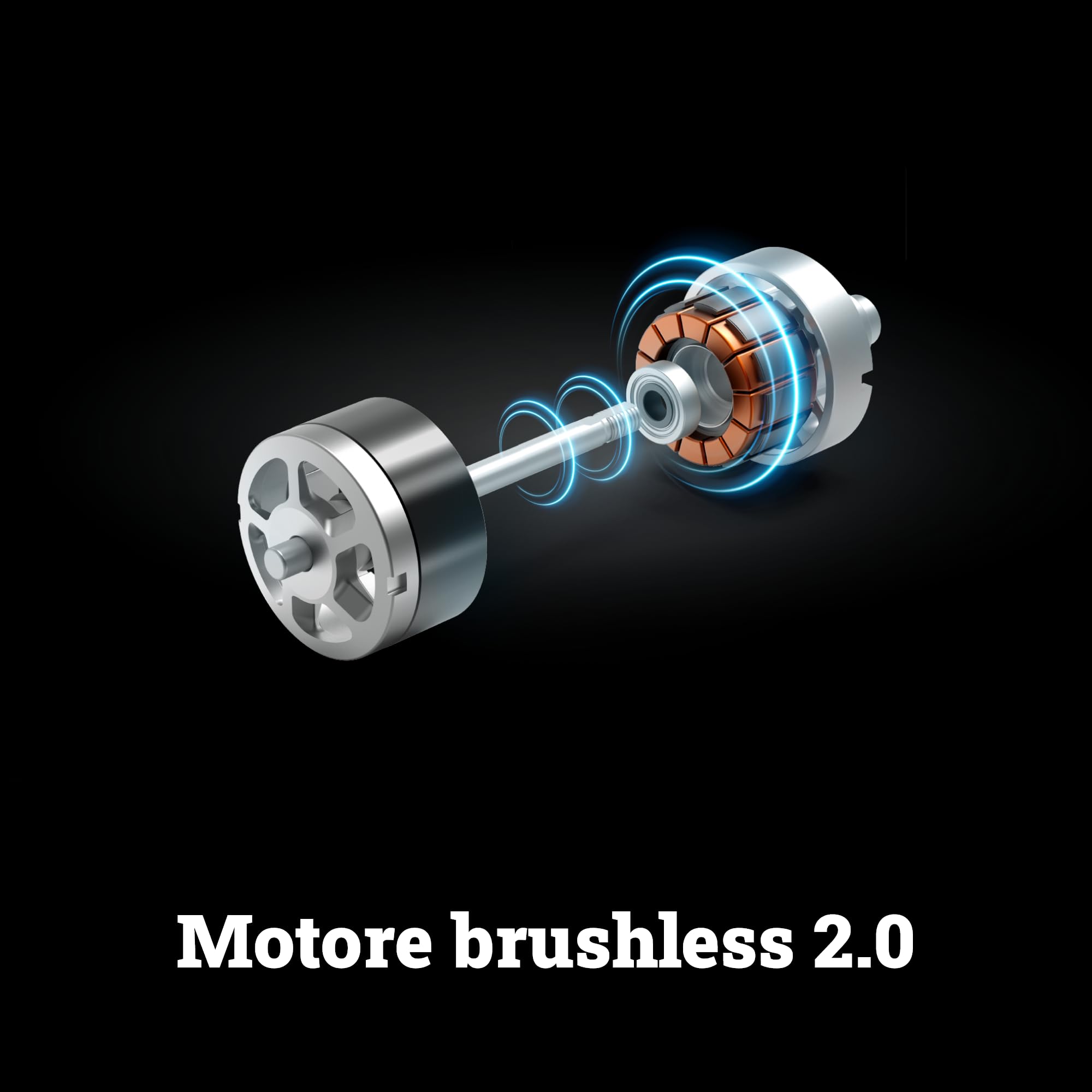 WORX Nitro WG585E.9 soffiatore a batteria da 40 V (2 x 20 V), motore brushless, tre velocità e modalità turbo, velocità dell'aria 266 km/h, leggero e compatto, senza batteria e caricatore