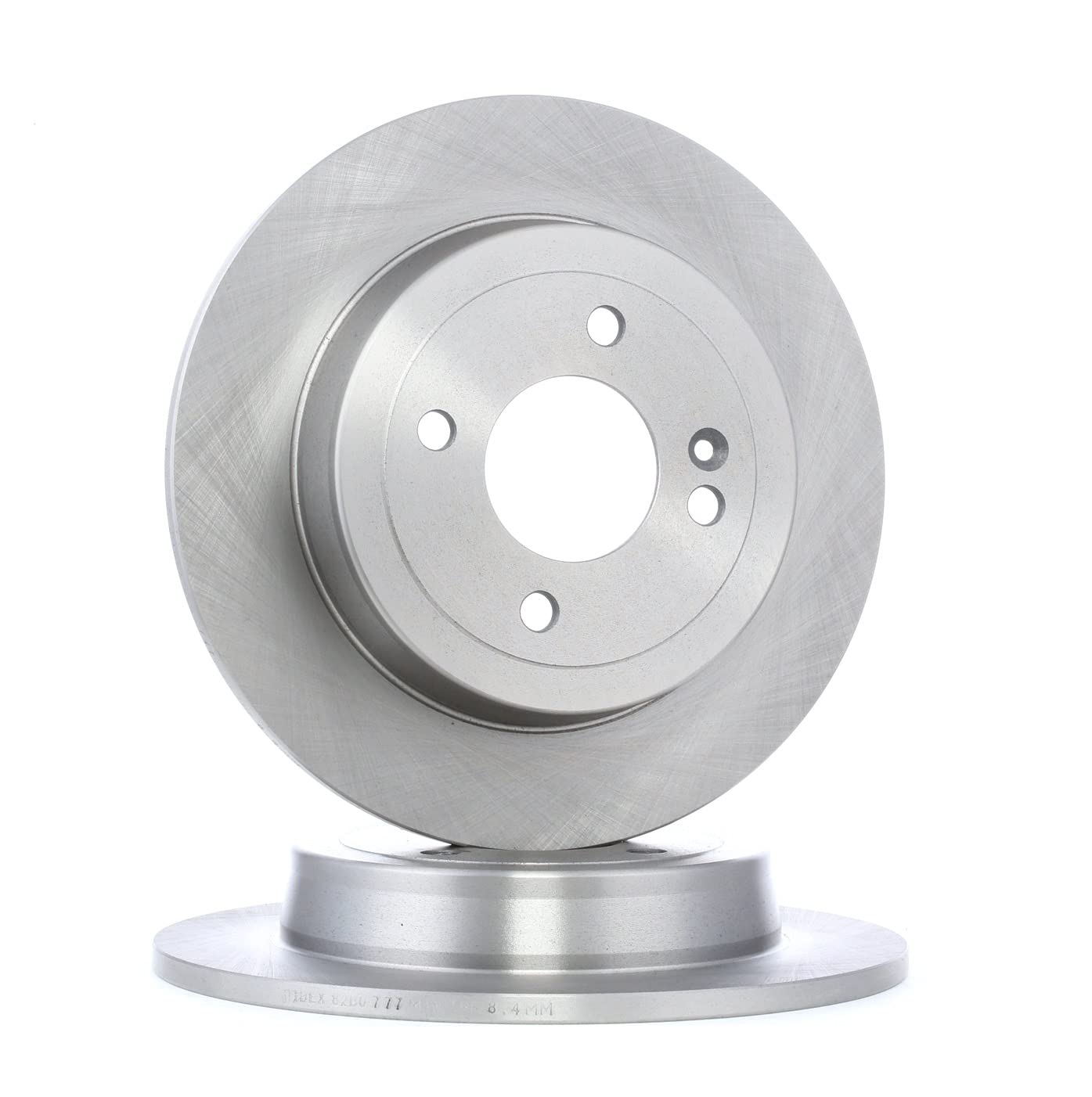 RIDEX 82B0777 2x Disco freno Posteriore senza viti/bulloni Compatibilità con KIA RIO III UB