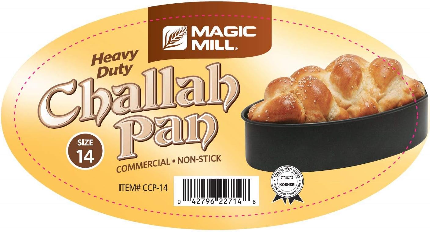 Magic Mill 14" Heavy Duty Non-Stick Challah Pan