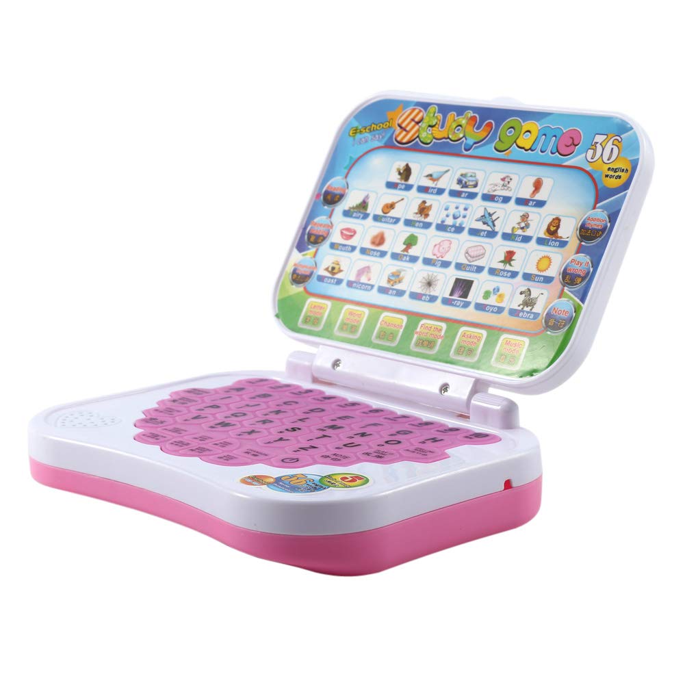 Educational Kids Laptop, Interactive Learning Tool, Bilingual Learning, Fun Learning Experience, Educational Toy