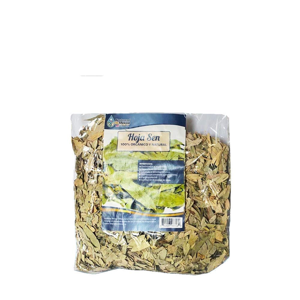 Buy Hojas enteras secas de Senna, BOLSA GRANDE DE 4 oz, Hojas De Sen