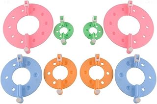 Fluff Ball Maker, Pompoms Maker, 4 Sizes Pompoms Makers Pompoms Maker Tool Balls Weavers for Yarn Knitting Easy to Make Pompoms