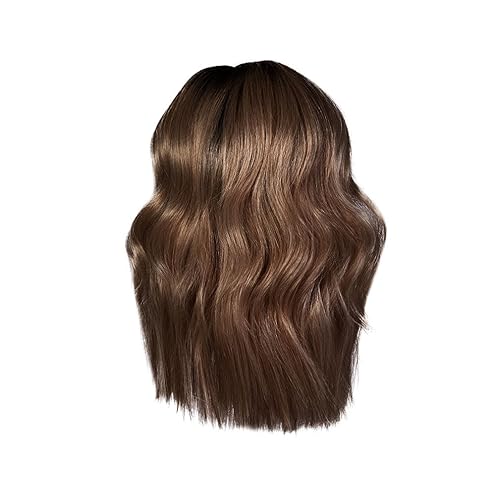 Miniatura 4 de Raquel Welch Peluca Big Spender Pageboy de longitud al hombro con sofisticadas ondas caídas por Hairuwear, gorra de tamaño medio, RL410SS Iced Java