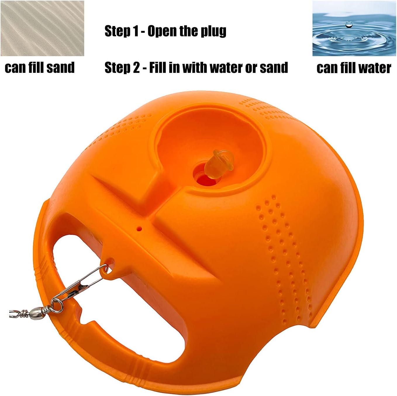 Tennis Trainer Rebound Baseboard Self Tennis Training Equipment Tennis Practice Rebounder with 2 String Balls (Orange)