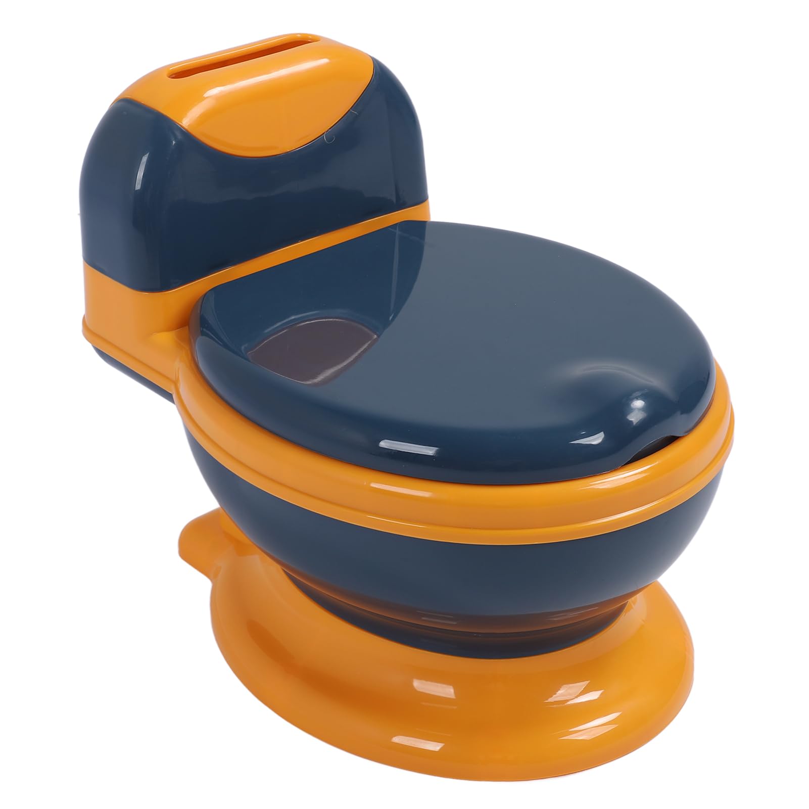 Orinal de Entrenamiento para Niños Pequeños de Alta Simulación con Cojín Suave para Niños y Niñas, Material PP Fácil de Limpiar, 1 Inodoro
