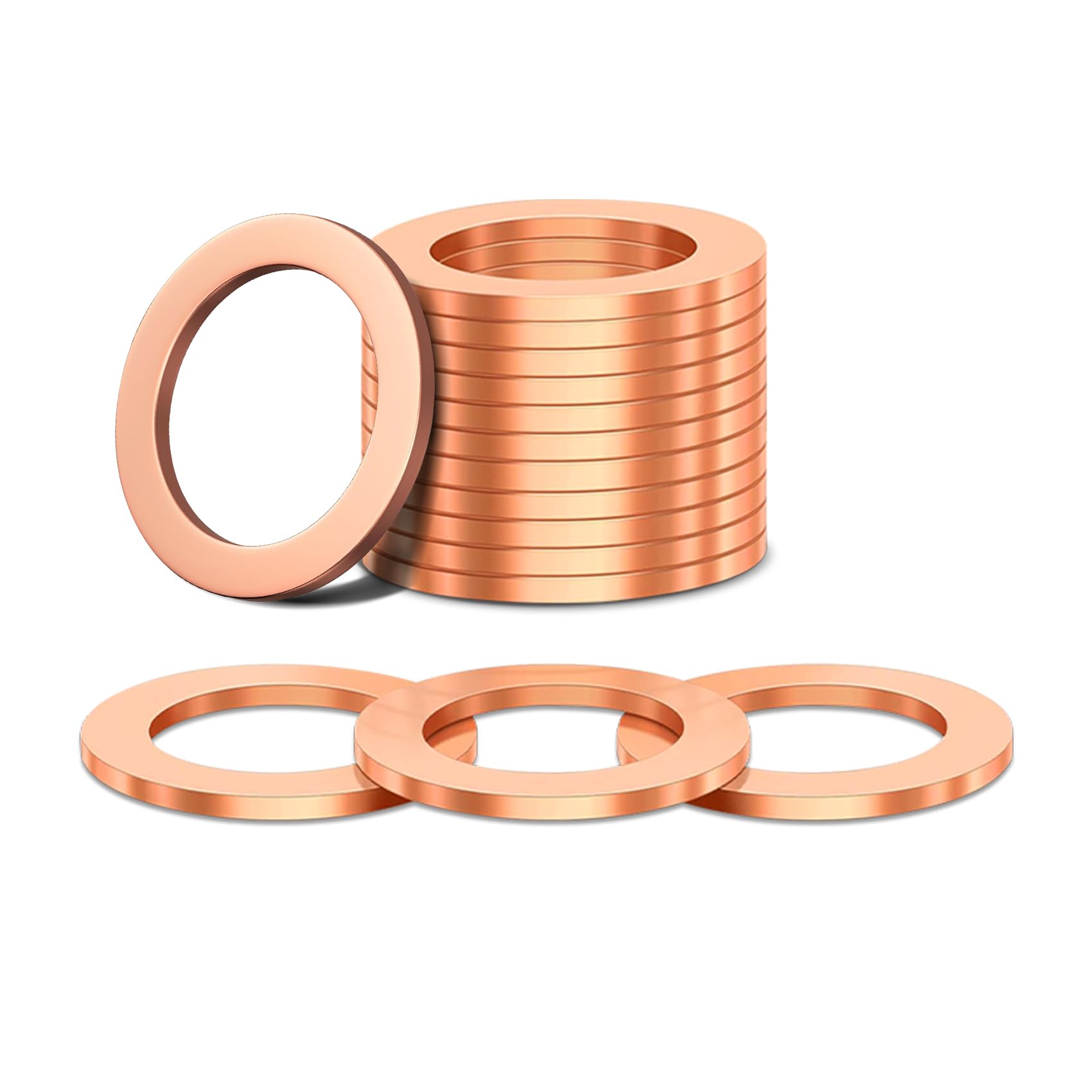 14mm Oil Drain Plug Gasket, OEM Replacement 007603-014106