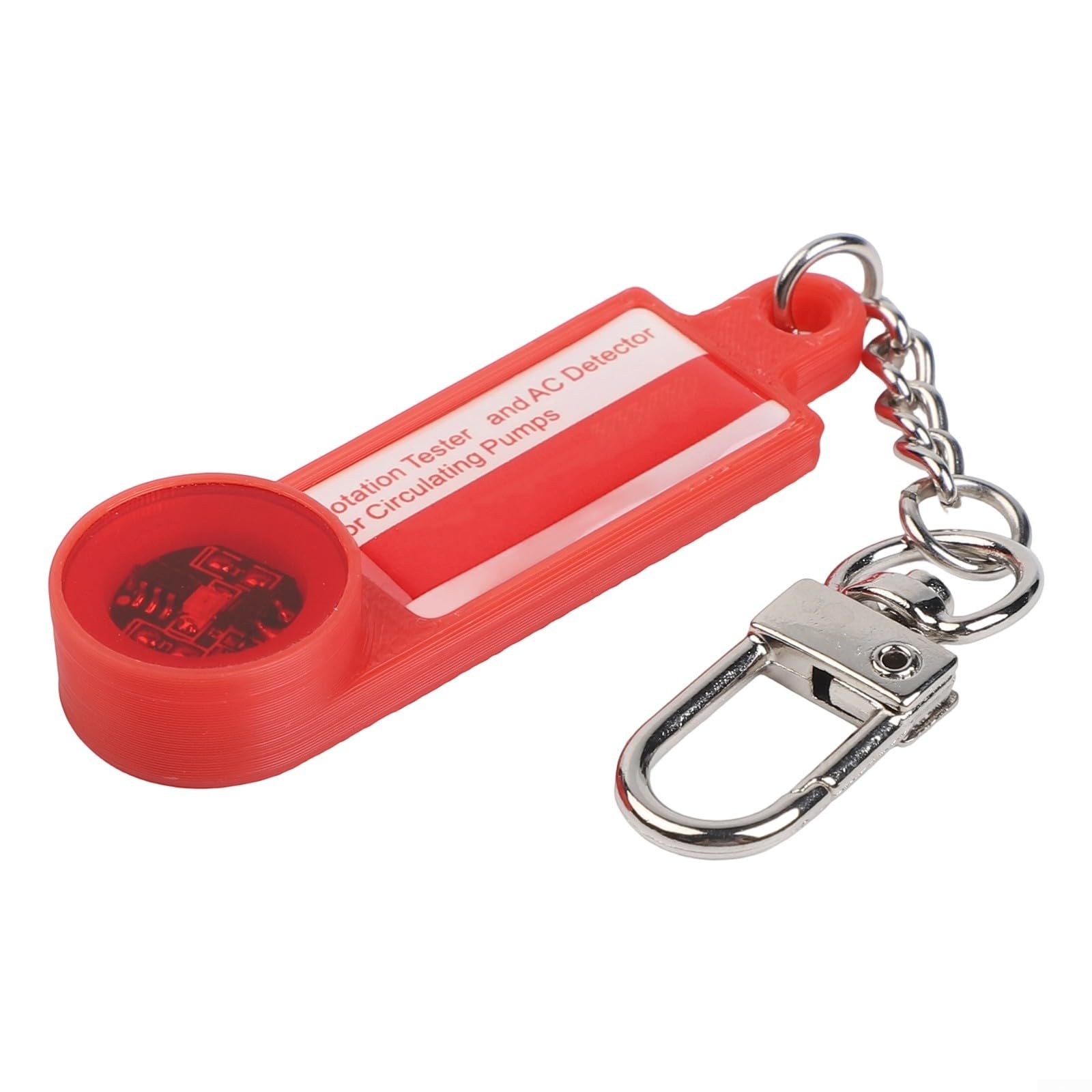 Qualoramall AC DC Coil Fast Tester for Refrigeration Solenoid Valve Circulation Pump Rotation Field Detector Portable Keychain Tool for Heating Oil Burner Diagnosis(Set)