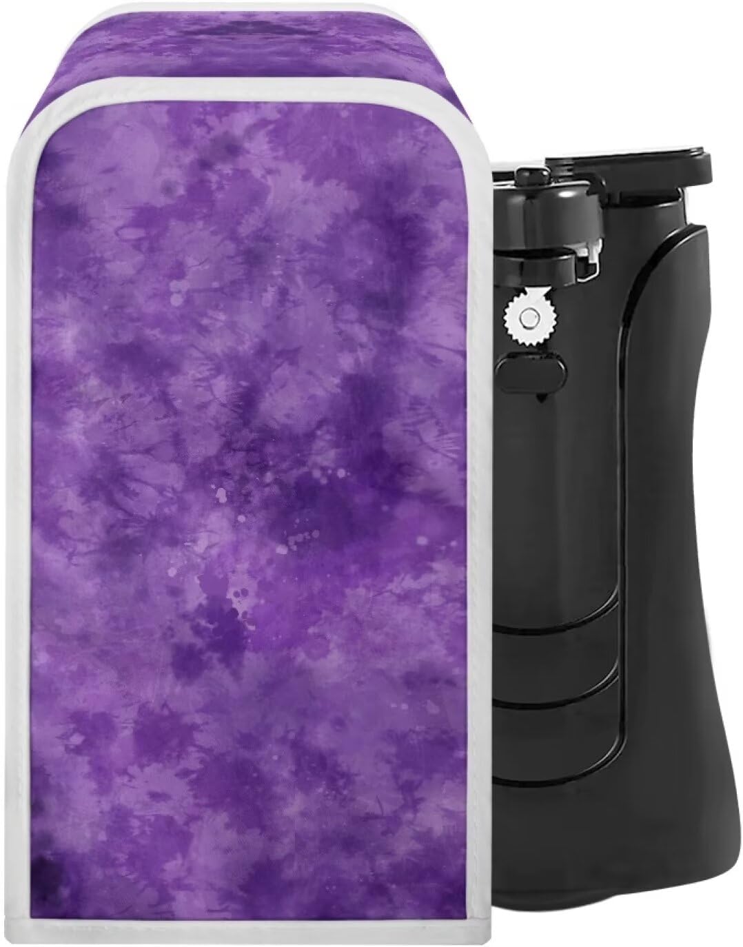 Purple Tie-Dye Can Opener Cover Small Appliance Cover Can Opener Dust Cover Home Kitchen Decor Electric Can Opener Dust Cover