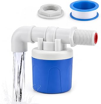 1/2" Water Tank Automatic Float Valve, Adjustable Water Level
