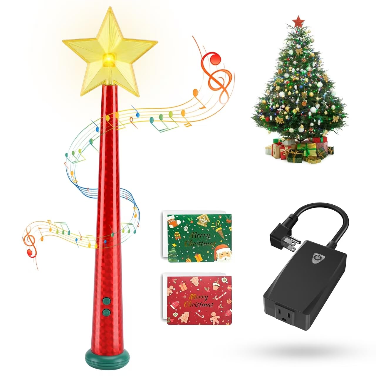 Magical Christmas Wand Remote Control Outlet