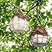 Bird Nesting Material, Hummingbird Nesters, Natural Alpaca Wool Material ​for Wild Birds, Design for Bird Lover Gifts, Nesting Balls for Wild Birds, Refillable Outdoor Birds Nesting Station