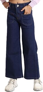 ADBUCKS Stretchable Denim Fabric High Rise Stylish Front Pocket Jeans for Girls Price In India