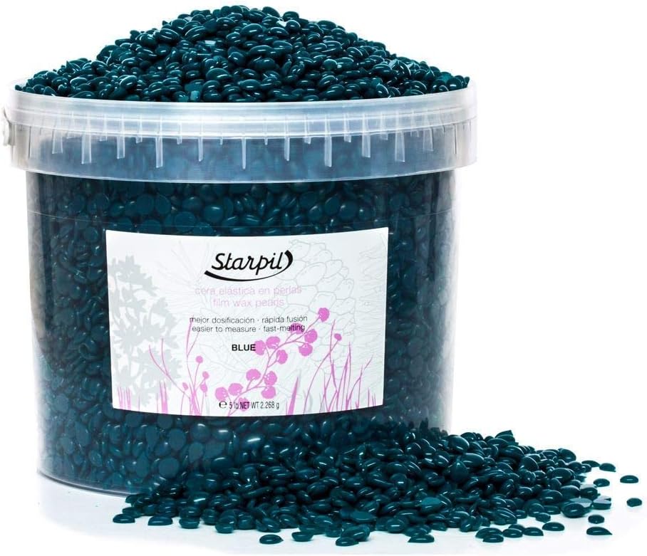 Elastic Wax Pearls 2.2 kg Blue