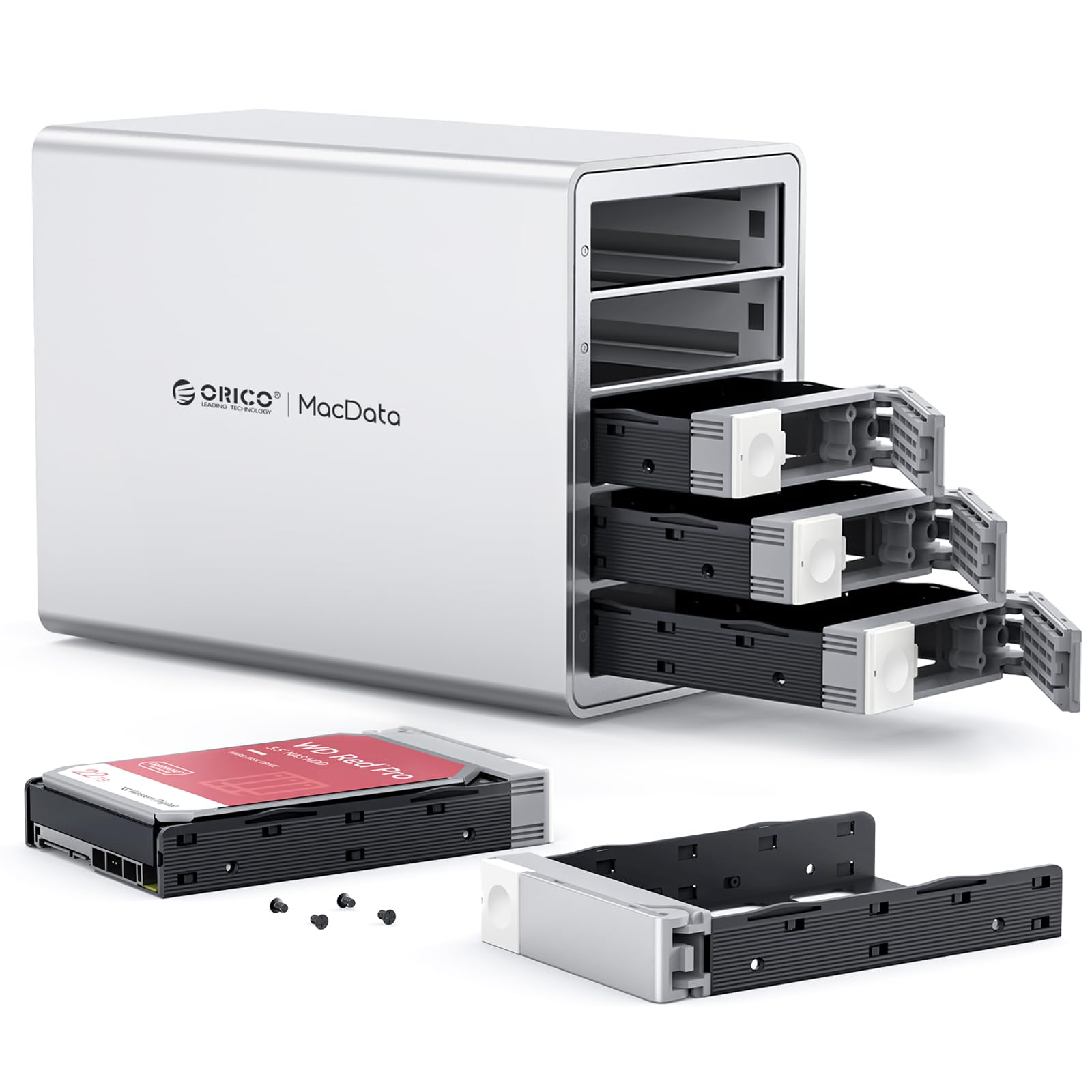 ORICO HDDケース 4台 デイジーフェイス機能付き USB 3.2 OB8 Amazon.co