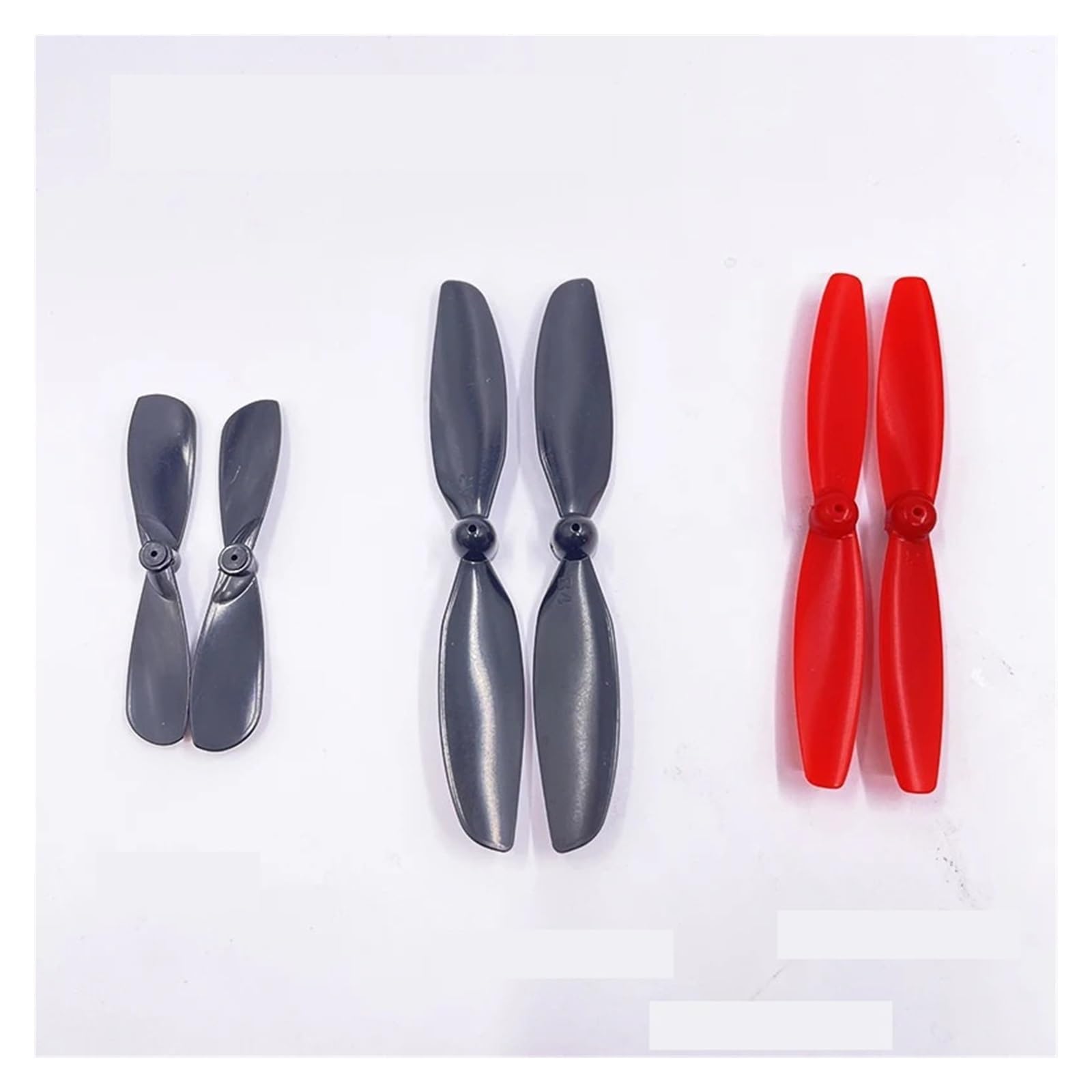EKFBQBGW 2pcs CW+CCW Drone UAV propeller Fit 0.8mm Aperture Shaft For 612 615 716 720 816 8520 1020 High Coreless