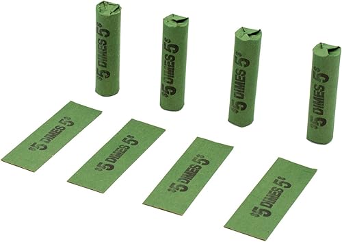 Miniatura 3 de Dime Flat Coin wrappers Solid Bundle, Verde, Negro 100