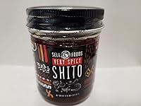 Vista 1 de Shito Sauce 3 sabores/Condimento de mariscos/salsa de chile (muy picante, 8 oz)