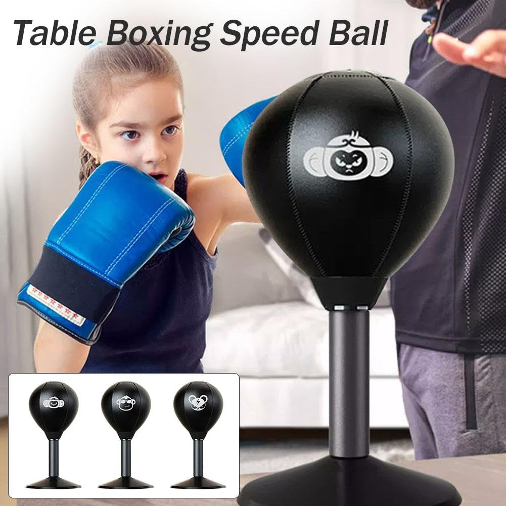 Sacco Da Boxe Da Tavolo - Speed Ball Per Ufficio E Casa Per Stress - Foto 4