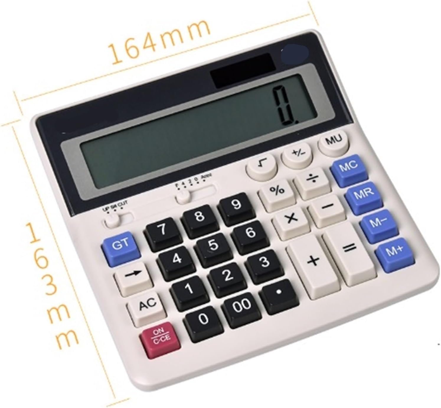 Calculadora científicaCalculadoras Calculadora de Escritorio, Calculadora de Oficina financiera de Doble Potencia con Pantalla de Escritorio