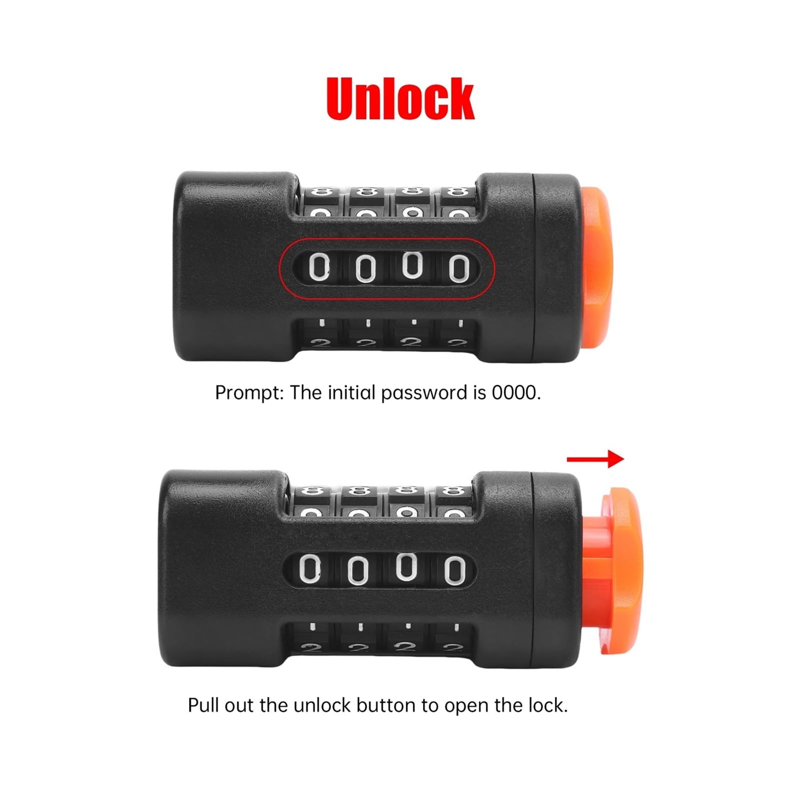Candado de bicicleta contraseña plegable antirrobo Accesorios montaña fijo for eléctrica Candado para bicicleta