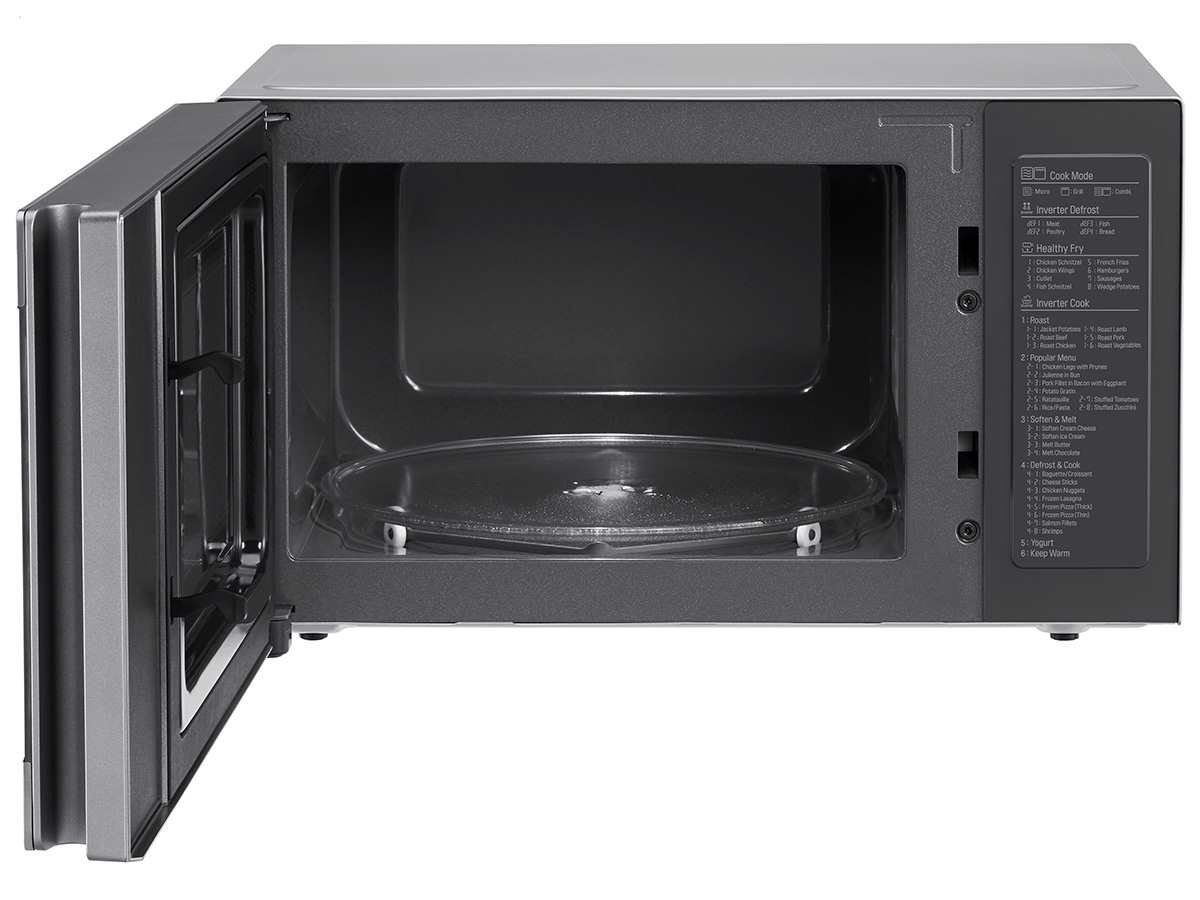 LG MH6565CPS Sobre el rango - Microondas (Sobre el rango, Microondas combinado, 25 L, 1000 W, Tocar, Plata, Acero inoxidable)
